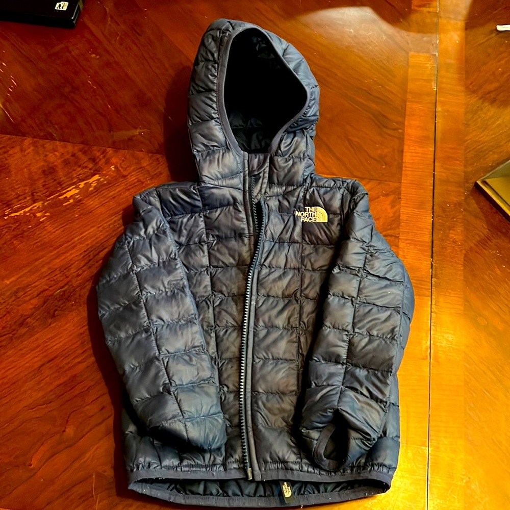 Toddler North face winter puffer jacket without the puff!